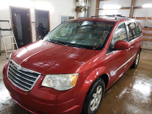 2A4RR5DX8AR152613 - 2010 CHRYSLER TOWN & COU TOURING 栗色 照片 2