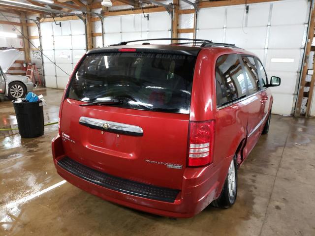 2A4RR5DX8AR152613 - 2010 CHRYSLER TOWN & COU TOURING 栗色 照片 4