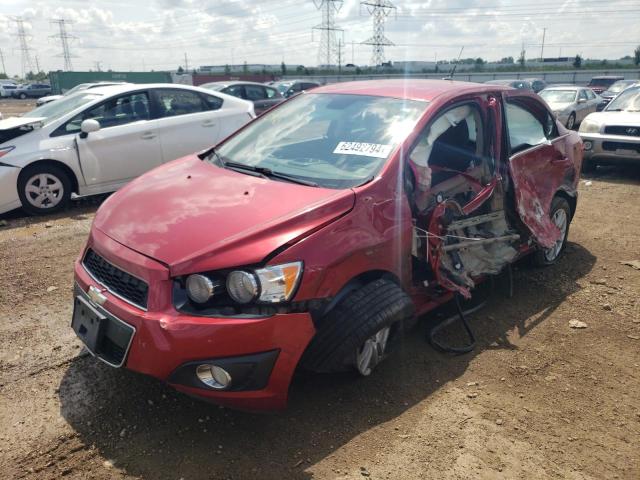 1G1JC5SH2C4175478 - 2012 CHEVROLET SONIC LT RED photo 1