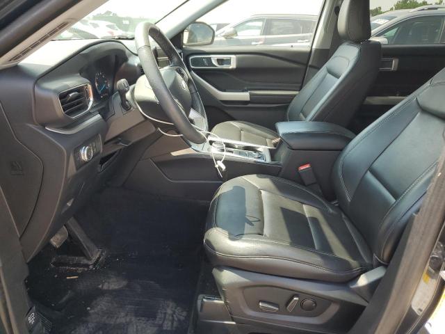 1FMSK8DH6NGA11595 - 2022 FORD EXPLORER XLT BLUE photo 7