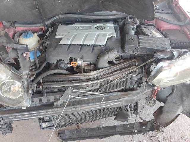 WVWMM7AJ5CW309941 - 2012 VOLKSWAGEN GOLF RED photo 11