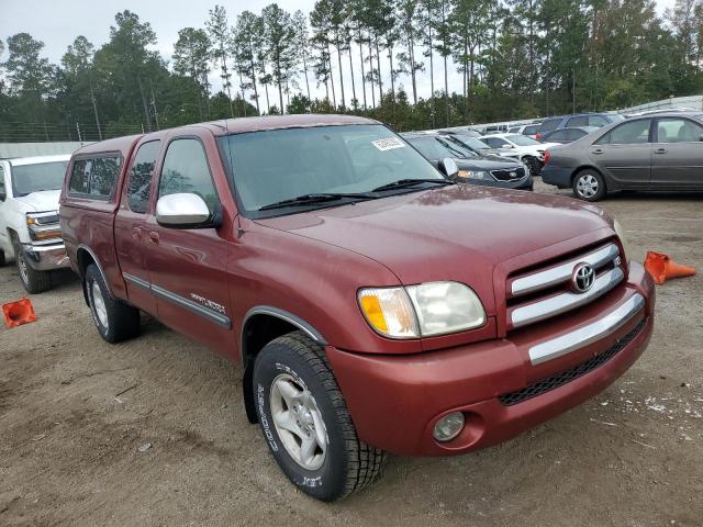 5TBRT34134S456217 - 2004 TOYOTA TUNDRA ACCESS CAB SR5 MAROON photo 1