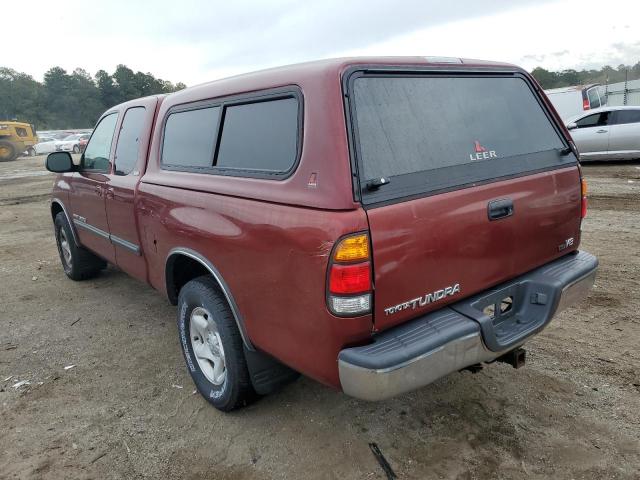 5TBRT34134S456217 - 2004 TOYOTA TUNDRA ACCESS CAB SR5 MAROON photo 3