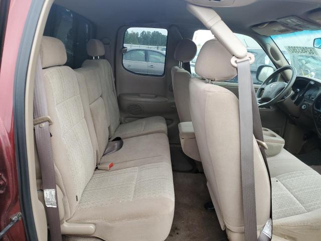 5TBRT34134S456217 - 2004 TOYOTA TUNDRA ACCESS CAB SR5 MAROON photo 6
