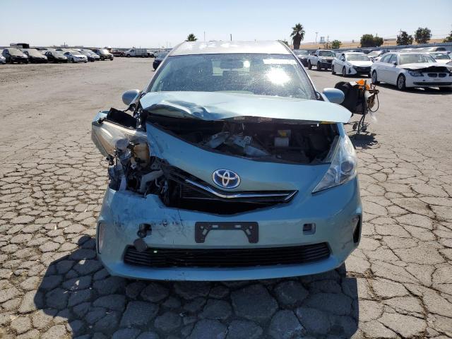 JTDZN3EU2D3229905 - 2013 TOYOTA PRIUS V TURQUOISE photo 5