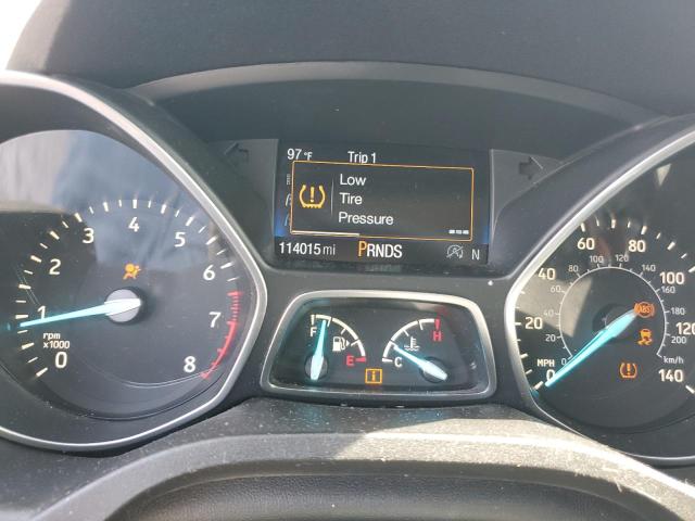 1FMCU0GD1KUB08743 - 2019 FORD ESCAPE SE ნარინჯისფერი ფოტო 9