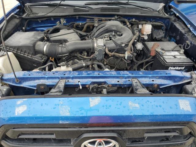 3TMAZ5CNXJM059781 - 2018 TOYOTA TACOMA DOUBLE CAB BLUE photo 11