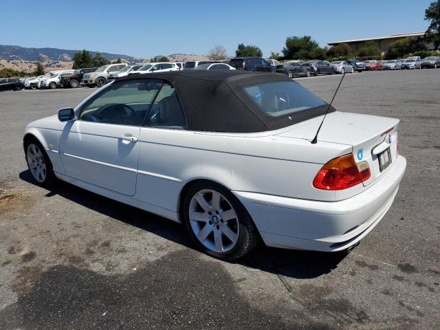 WBABS33462JY59574 - 2002 BMW 325 CI WHITE photo 2