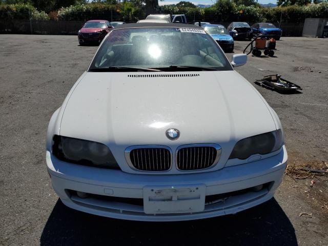 WBABS33462JY59574 - 2002 BMW 325 CI WHITE photo 5