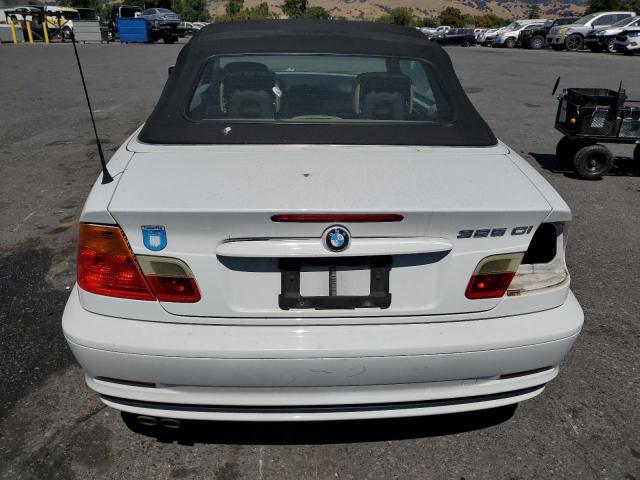 WBABS33462JY59574 - 2002 BMW 325 CI WHITE photo 6