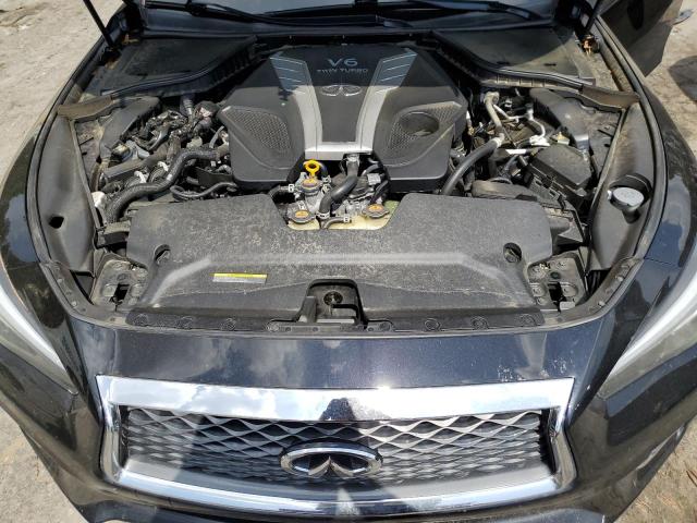 JN1EV7AP8JM360769 - 2018 INFINITI Q50 LUXE BLACK photo 11