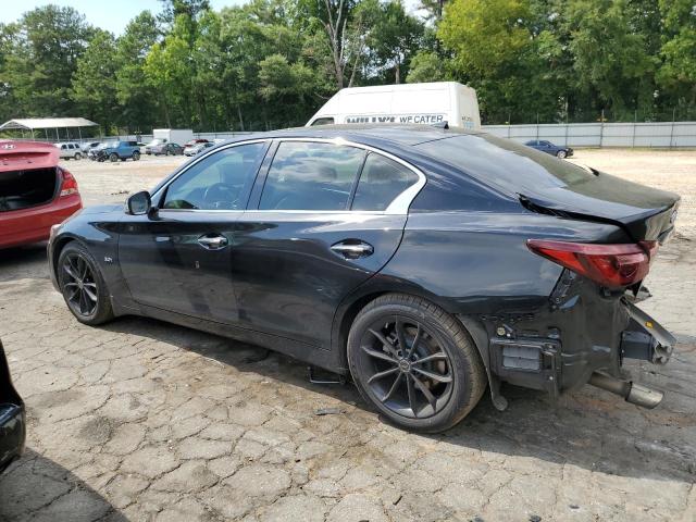 JN1EV7AP8JM360769 - 2018 INFINITI Q50 LUXE BLACK photo 2