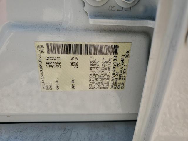 1N4AL2AP7BN409188 - 2011 NISSAN ALTIMA BASE Ağ foto 12