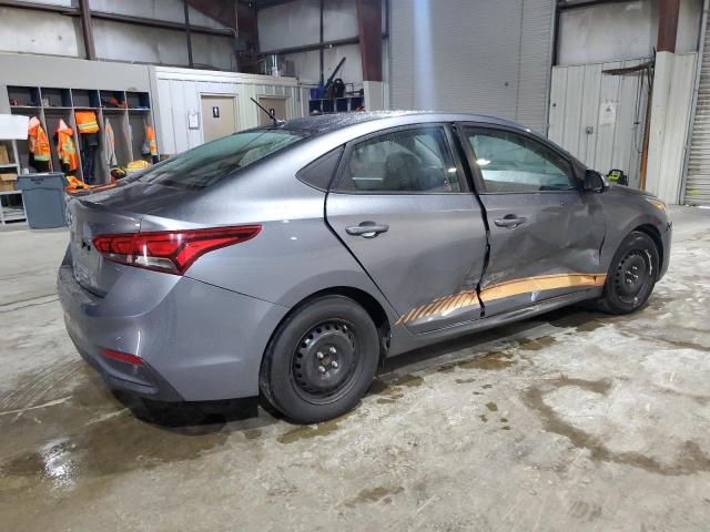 3KPC24A34KE083286 - 2019 HYUNDAI ACCENT SE Մոխրագույն լուսանկար 3