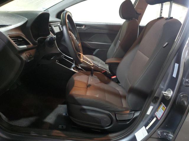 3KPC24A34KE083286 - 2019 HYUNDAI ACCENT SE Մոխրագույն լուսանկար 7