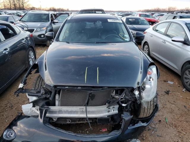 JN1AJ0HR8CM452184 - 2012 INFINITI EX35 BASE Սև լուսանկար 5