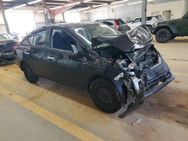 3N1CN7APXCL904743 - 2012 NISSAN VERSA S BLACK photo 4