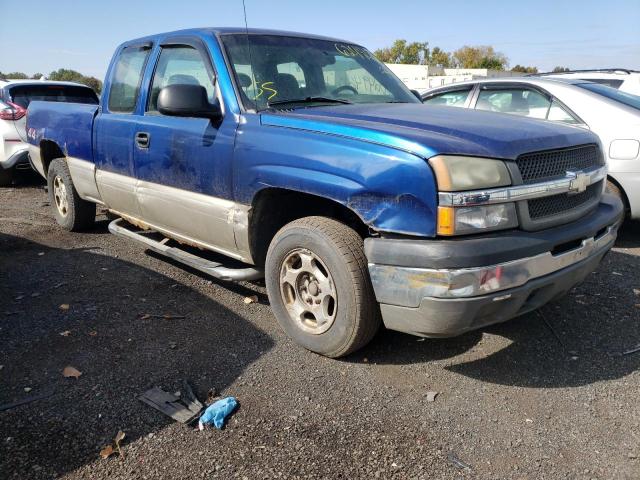 1GCEK19T84Z262448 - 2001 CHEVROLET 1500 SILVE K1500 BLUE photo 1