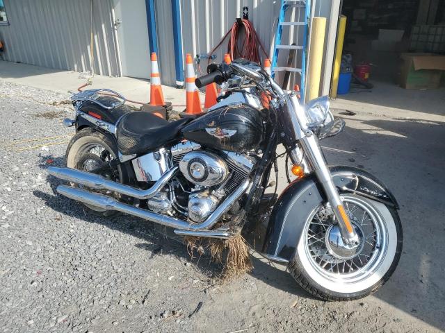 1HD1JDV16FB037527 - 2015 HARLEY-DAVIDSON FLSTN SOFTAIL DELUXE BLACK photo 1