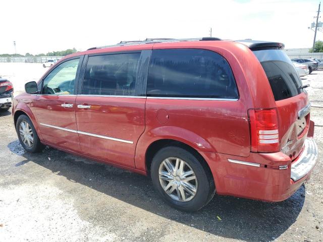 2A8HR64X48R750269 - 2008 CHRYSLER TOWN & COU LIMITED RED photo 2