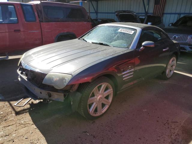 1C3AN69L34X022677 - 2004 CHRYSLER CROSSFIRE LIMITED GRAY photo 1