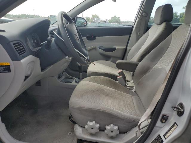 KMHCN46CX7U075374 - 2007 HYUNDAI ACCENT GLS SILVER photo 7