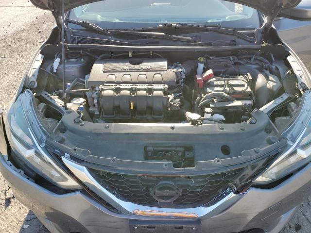 3N1AB7AP6HY380663 - 2017 NISSAN SENTRA S GRAY photo 11