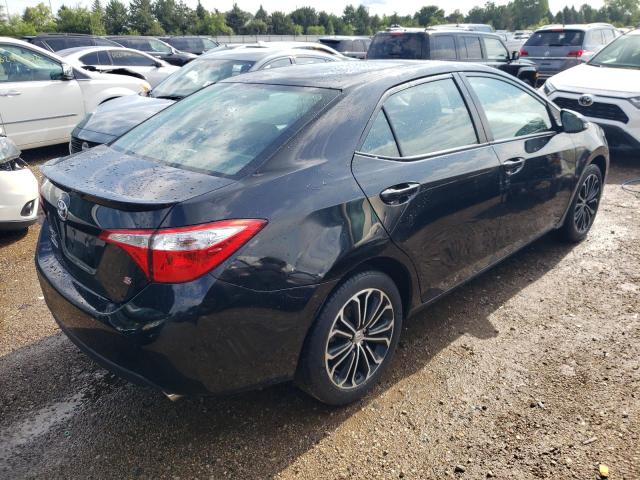 2T1BURHE3GC509131 - 2016 TOYOTA COROLLA L BLACK photo 3