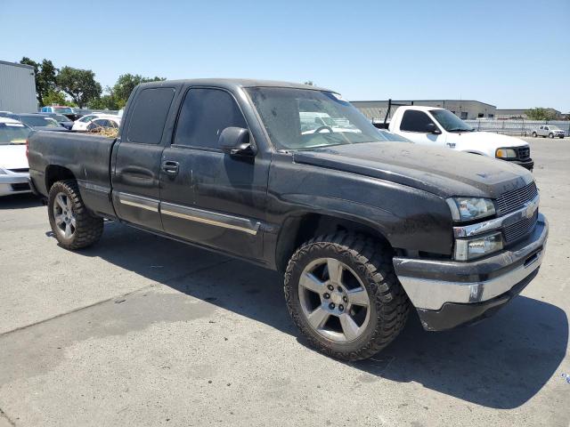 1GCEC19T53Z274584 - 2003 CHEVROLET SILVERADO C1500 BLACK photo 4