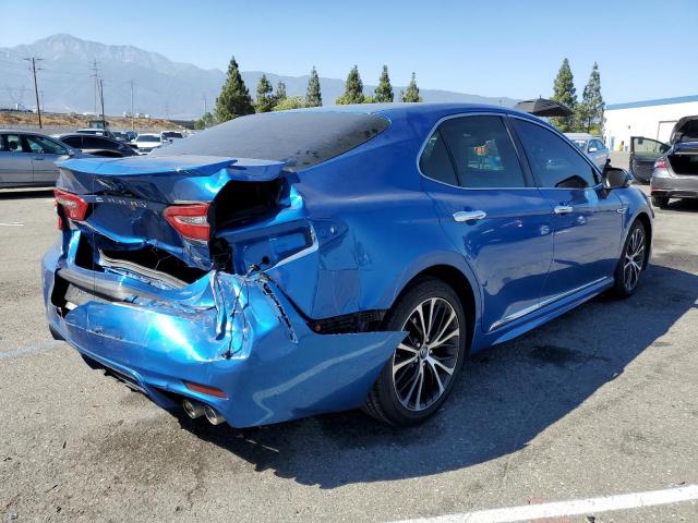 4T1B11HK7JU049901 - 2018 TOYOTA CAMRY L BLUE photo 3