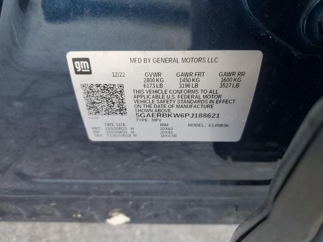 5GAERBKW6PJ188621 - 2023 BUICK ENCLAVE ESSENCE Mavi foto 13