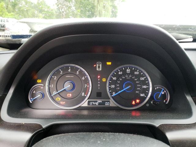 5J6TF2H56DL002969 - 2013 HONDA CROSSTOUR EXL თეთრი ფოტო 9