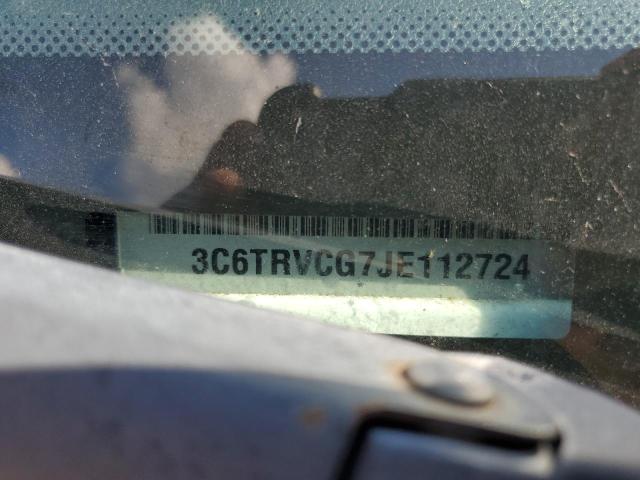 3C6TRVCG7JE112724 - 2018 RAM PROMASTER 2500 HIGH თეთრი ფოტო 13