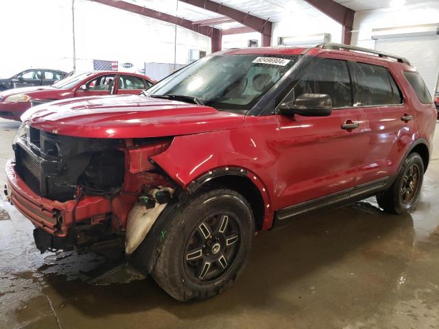 1FM5K7B92DGA12213 - 2013 FORD EXPLORER RED photo 1