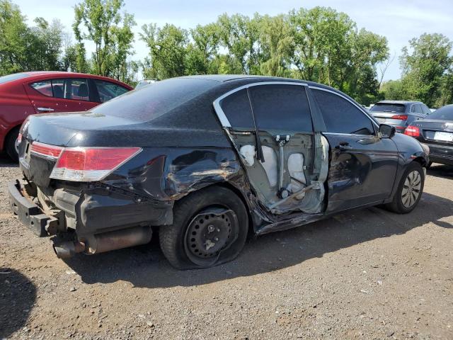 1HGCP2F38CA166949 - 2012 HONDA ACCORD LX BLACK photo 3