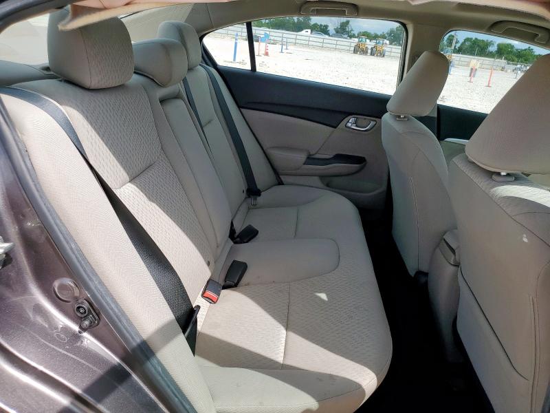 19XFB2F81EE001394 - 2014 HONDA CIVIC EX TAN photo 10