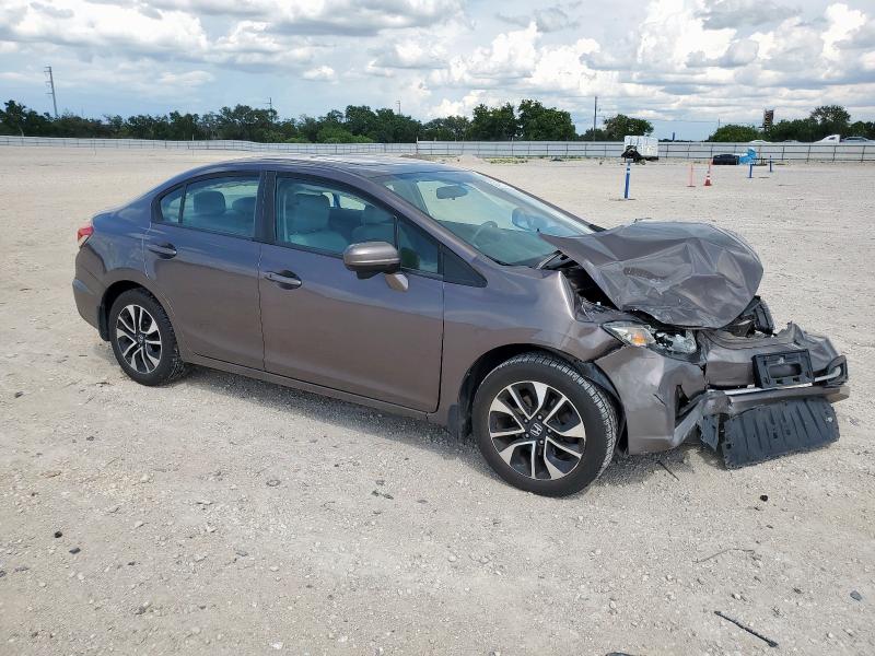 19XFB2F81EE001394 - 2014 HONDA CIVIC EX TAN photo 4
