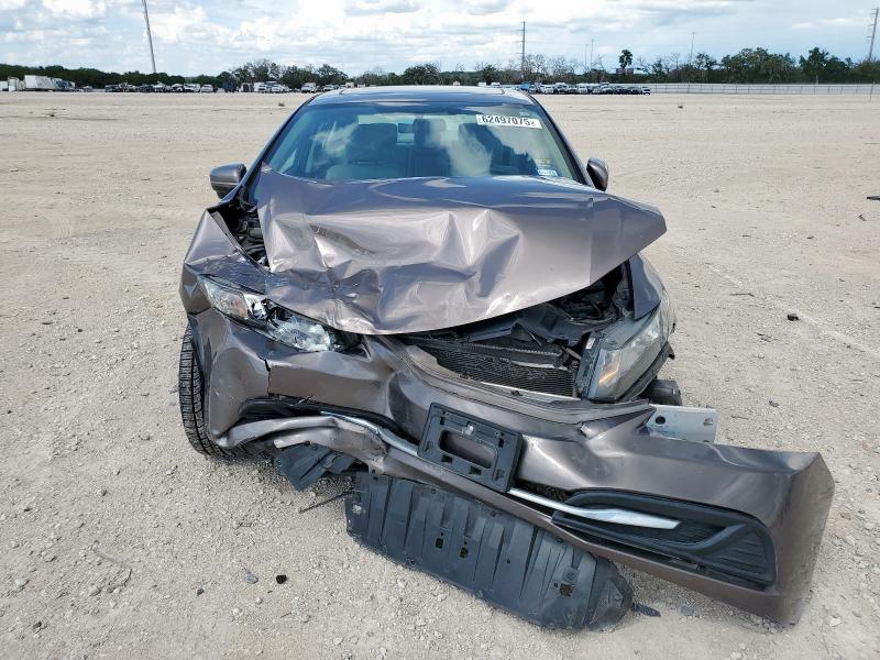 19XFB2F81EE001394 - 2014 HONDA CIVIC EX TAN photo 5