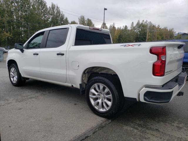 3GCPYBEH0KG221775 - 2019 CHEVROLET SILVERADO K1500 CUSTOM WHITE photo 2