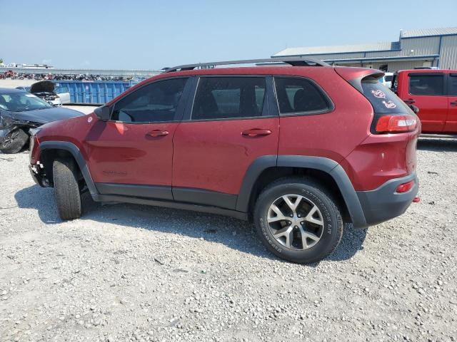 1C4PJMBB6HW528524 - 2017 JEEP CHEROKEE TRAILHAWK RED photo 2