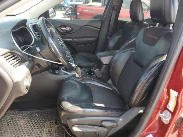 1C4PJMBB6HW528524 - 2017 JEEP CHEROKEE TRAILHAWK RED photo 7