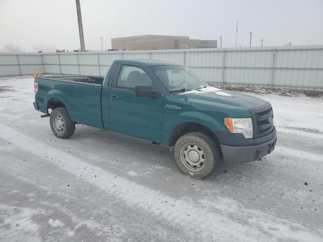 1FTMF1EM1EKE03739 - 2014 FORD F150 GREEN photo 4