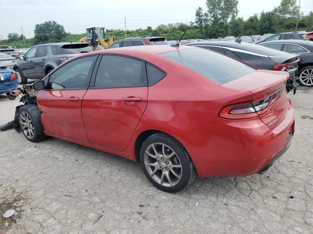 1C3CDFBB3FD116401 - 2015 DODGE DART SXT RED photo 2