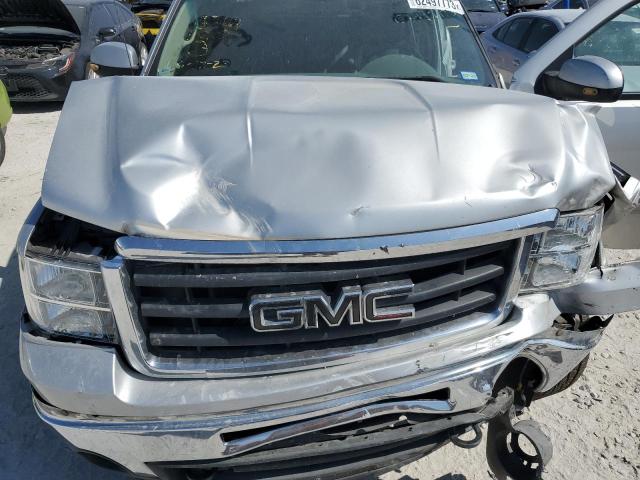 3GTP2WE34BG235224 - 2011 GMC SIERRA K1500 SLT SILVER photo 11