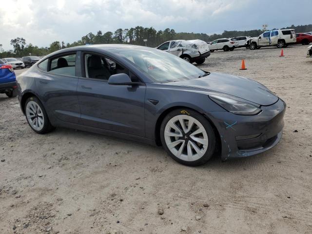 5YJ3E1EA1PF616307 - 2023 TESLA MODEL 3 GRAY photo 4