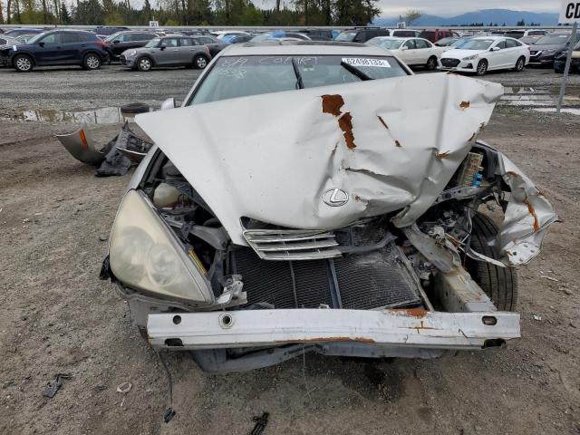 JTHBA30G145023038 - 2004 LEXUS ES 330 SILVER photo 5