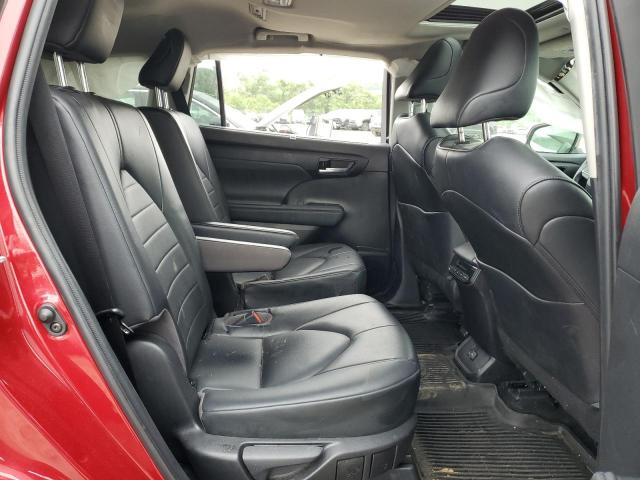 5TDGZRBH8NS245421 - 2022 TOYOTA HIGHLANDER XLE Красный фото 11