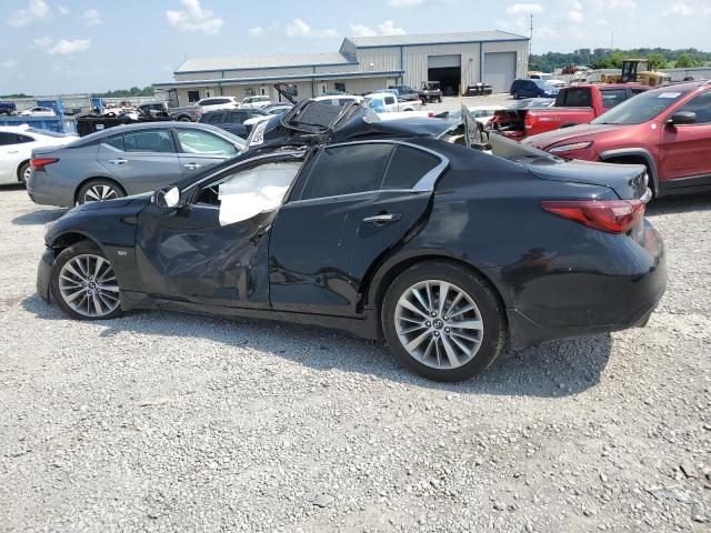 JN1EV7AR3JM441454 - 2018 INFINITI Q50 LUXE BLACK photo 2