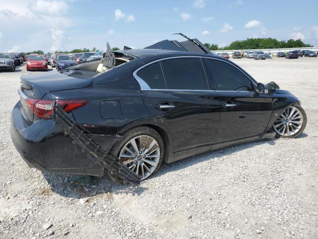 JN1EV7AR3JM441454 - 2018 INFINITI Q50 LUXE BLACK photo 3