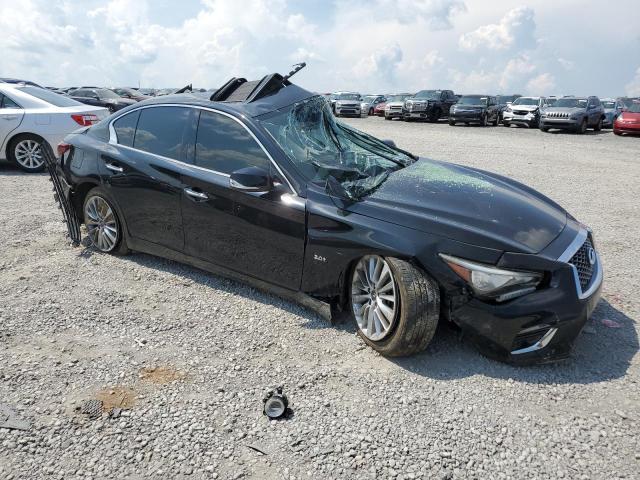 JN1EV7AR3JM441454 - 2018 INFINITI Q50 LUXE BLACK photo 4